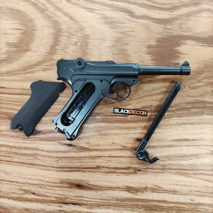 PISTOLA CO2 P08 LUGER cal. 4,5 mm