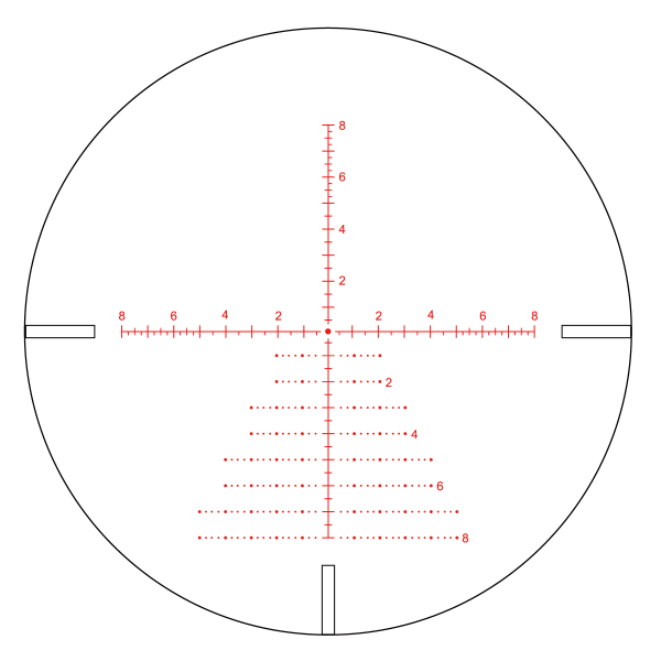 reticula tactica visor vector optics continental