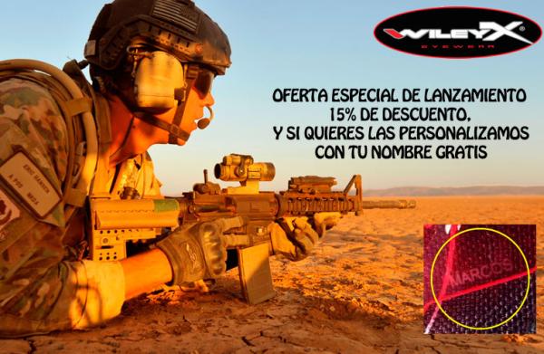 Oferta especial de lanzamiento gafas Wiley X