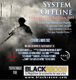 Blackrecon.com patrocinador oficial del System Offline Airsoft 3