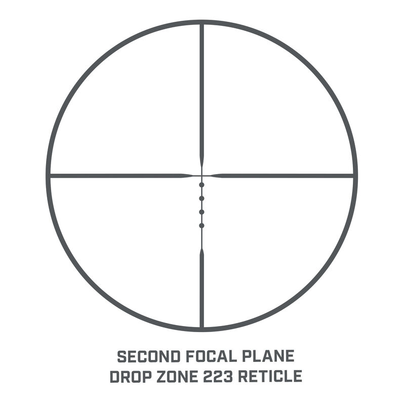 Retícula segundo plano focal- Visor bushnell AR 4.5-18x40 