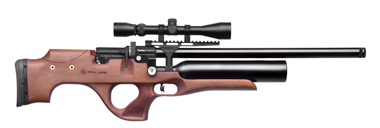 Carabina do nemesis do perfurador de Kral com a garganta permut&aacute;vel de 4.5mm e de 5.5mm