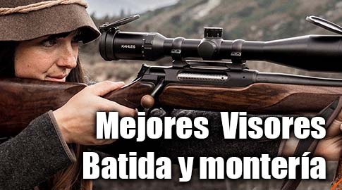 Visor batida y monteria