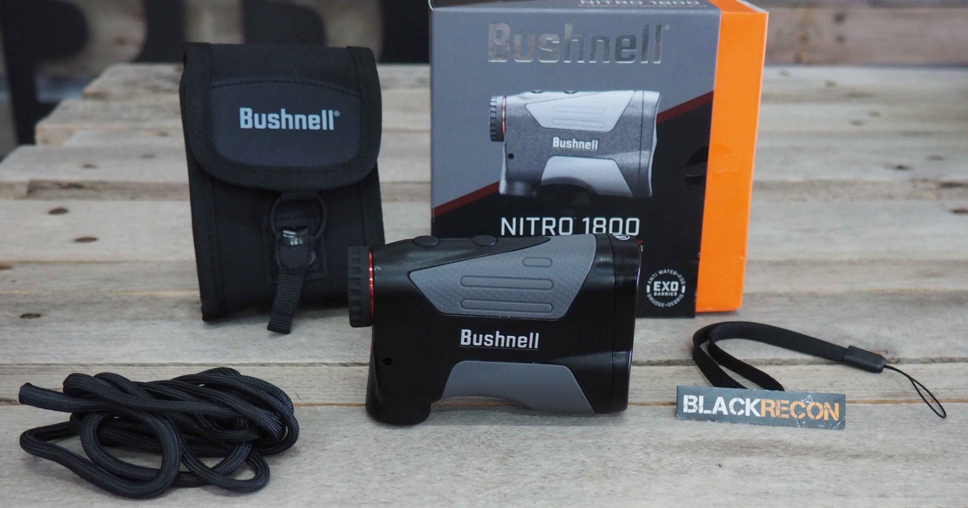 telemetro laser bushnell nitro 1800 con estuche