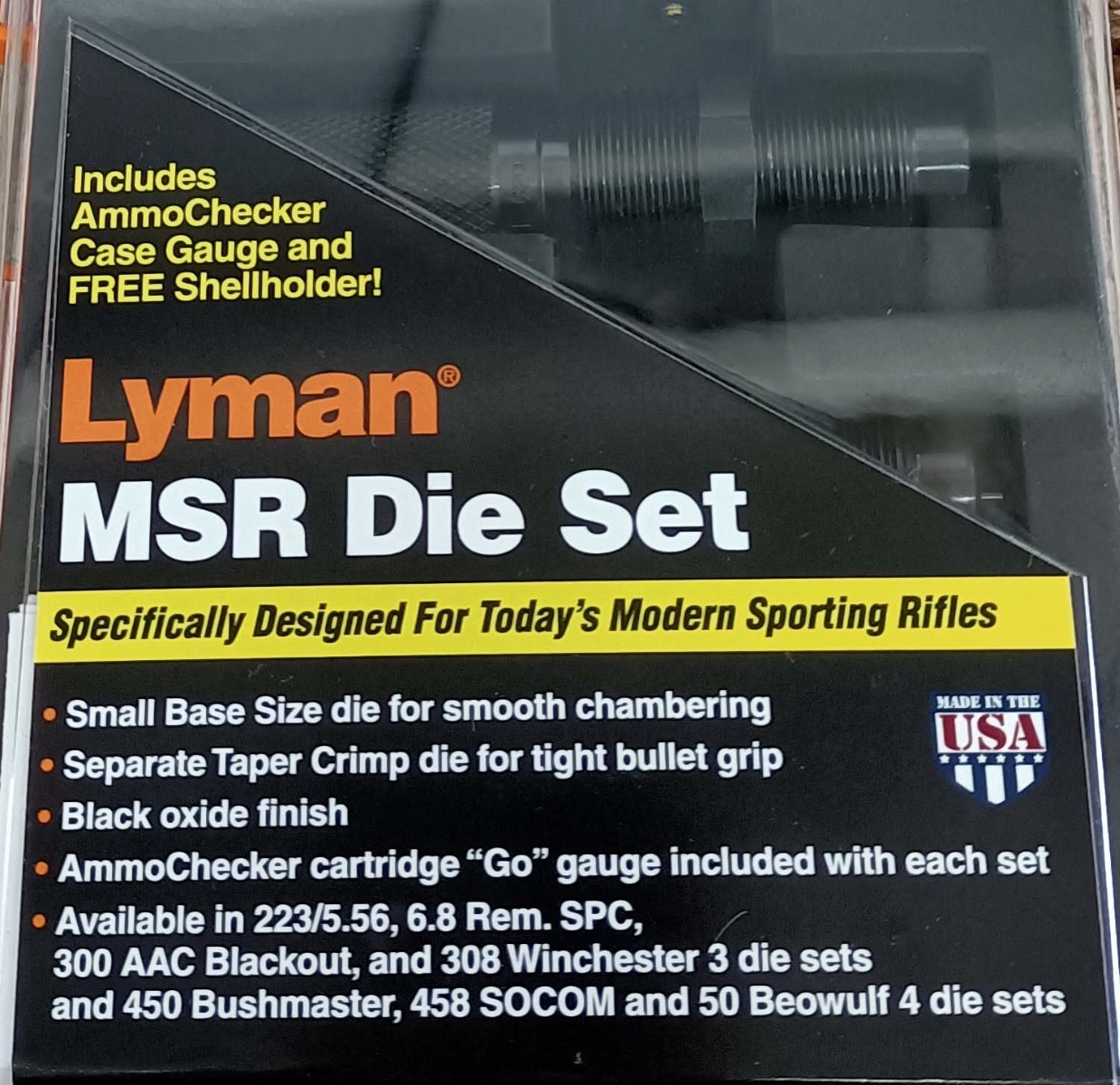 LYMAN MSR DIE SETS