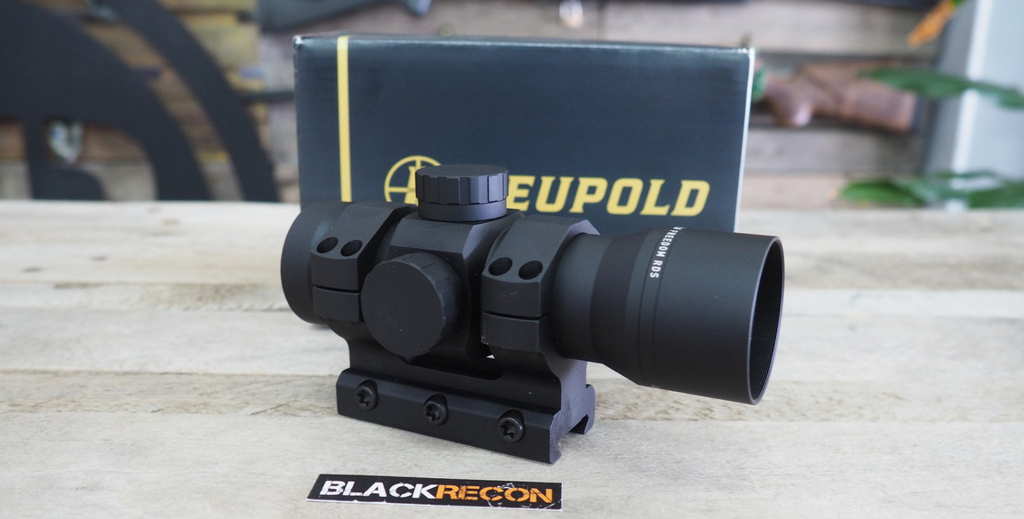 Visor Leupold Freedom RDS Punto rojo en detalle.