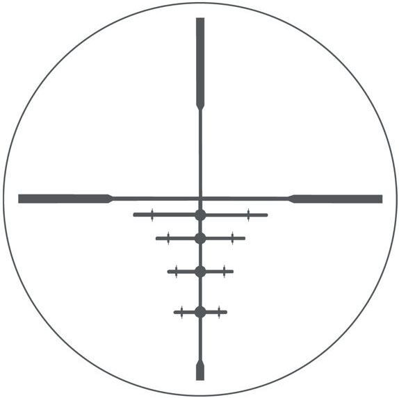 Retícula visor Bushnell 3-9x40 DOA 600 SFP