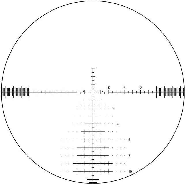 Retícula-visor BUSHNELL ELITE TACTICAL DMR3 3.5-21x50 FFP G4P