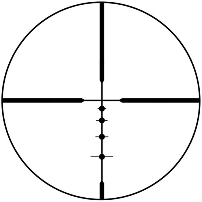 Retícula visor bushnell xlt-3-9x40 DOA QBR