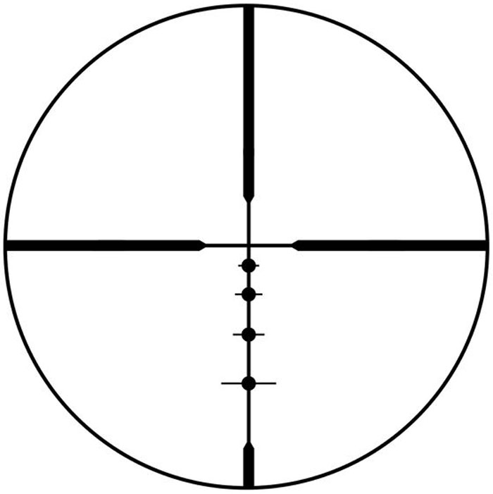 Retícula visor bushnell xlt-3-9x40 DOA QBR