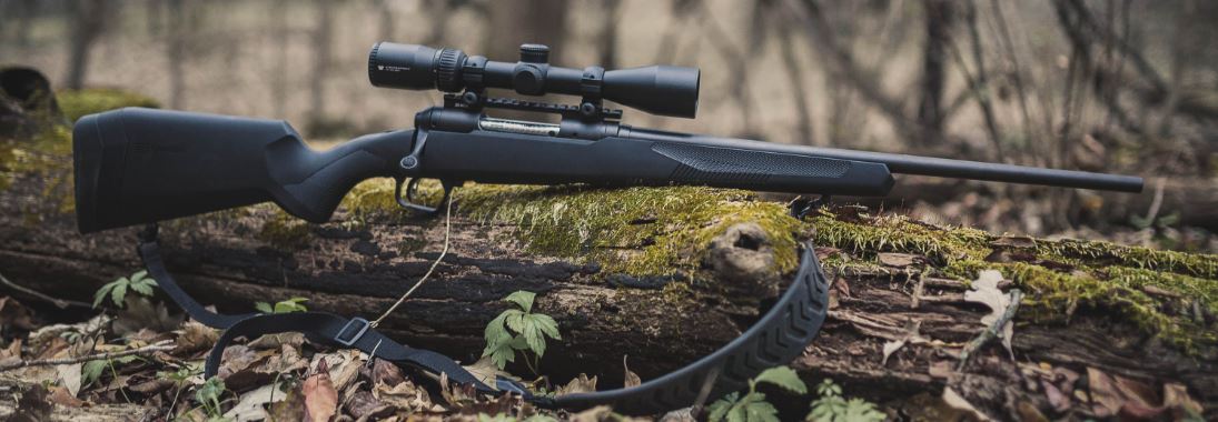 Rifle de cerrojo para zurdos SAVAGE 110 Apex Hunter XP .7mm-08 con Visor Vortex 3-9x40