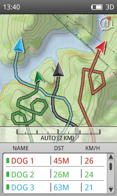 TEK 2.0 gps sportdog localizacion