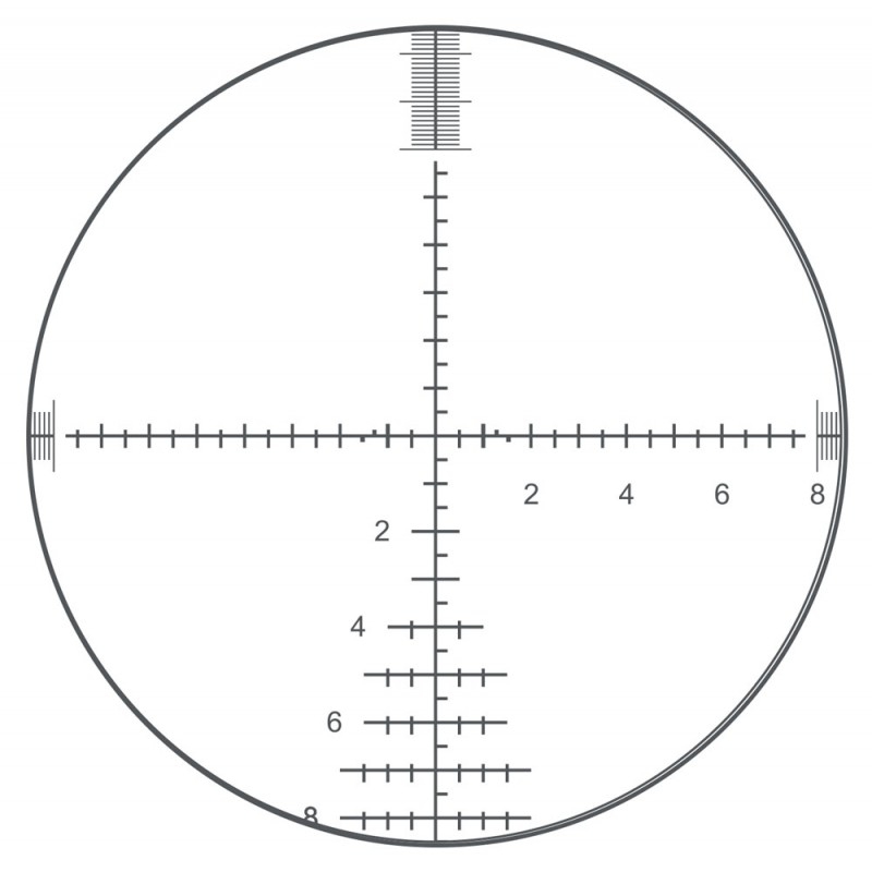 visor bushnell elite tactical dmr ii reticula g3 primer plano focal