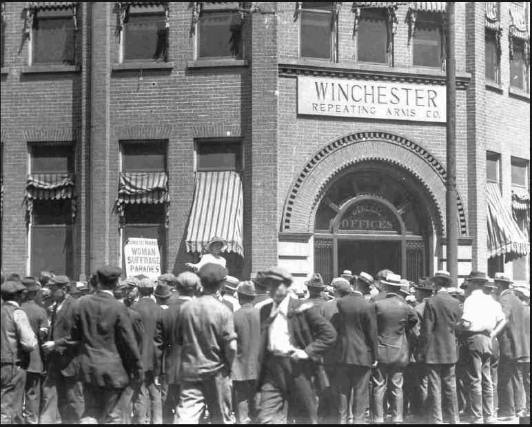 Fábrica Whinchester, rifles de palanca, escopetas y rifles semiautomáticos