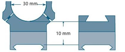 anillas apel blue line medias para carril weaver