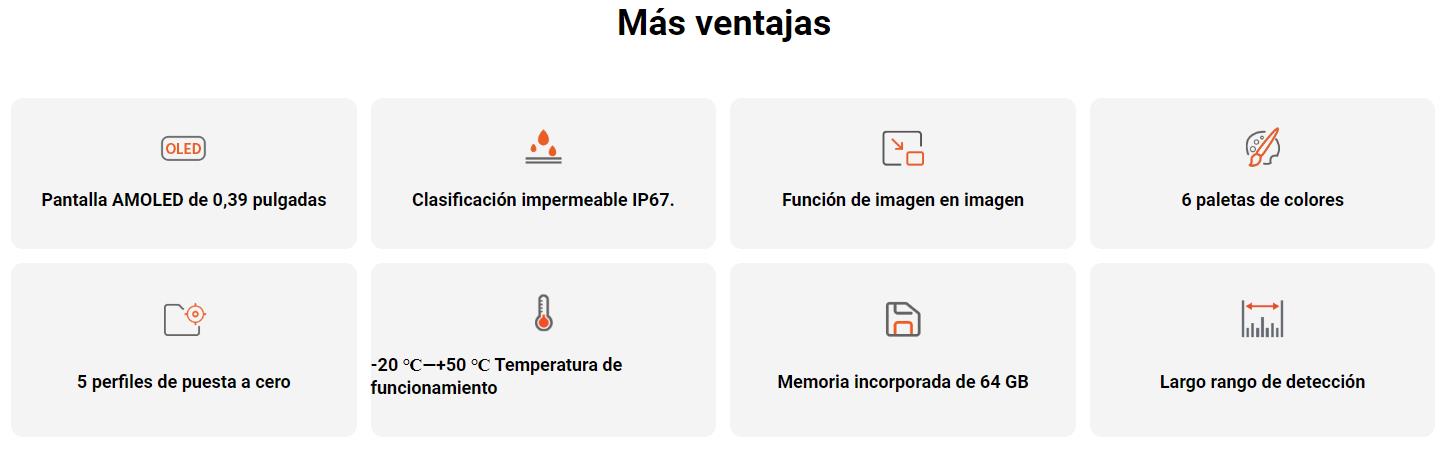 visor termico de caza Thermtec Ares 335 2.0 caracteristicas