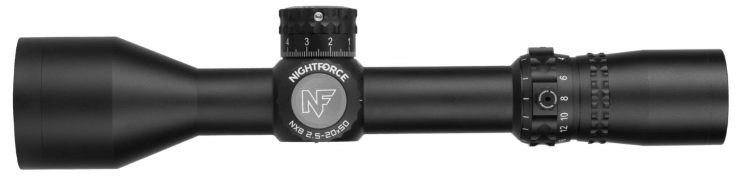 Visor caza Nightforce NX8 2.5-20x50