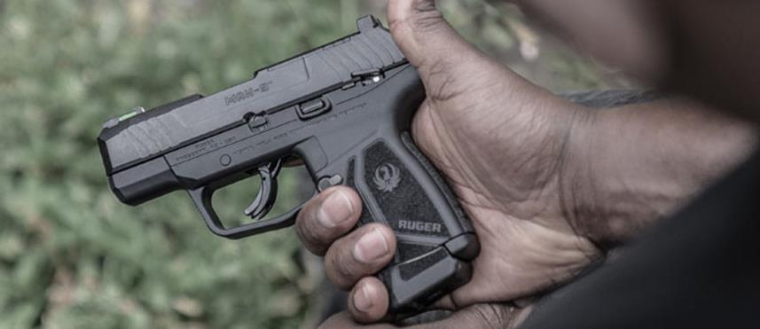pistola policial Ruger Max9 9mm parabellum