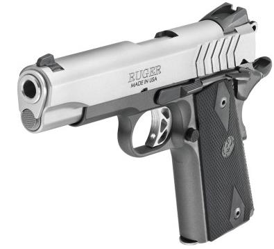 pistola ruger sr1911 lightweight commander 9mm pb
