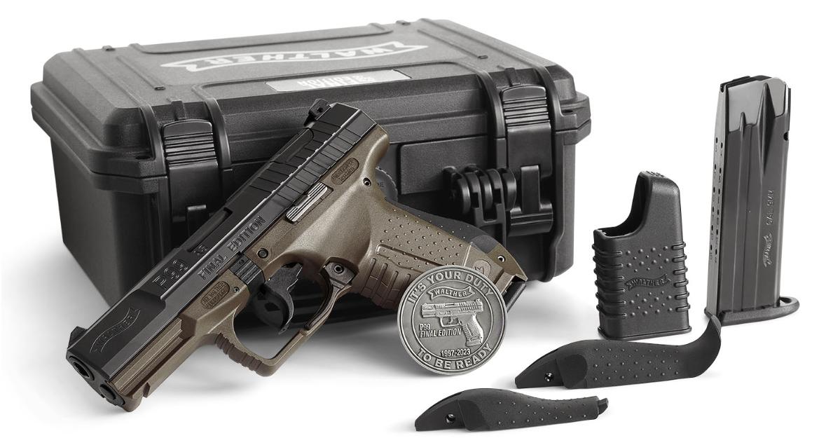 Pistola de 9mm Walther P99 AS