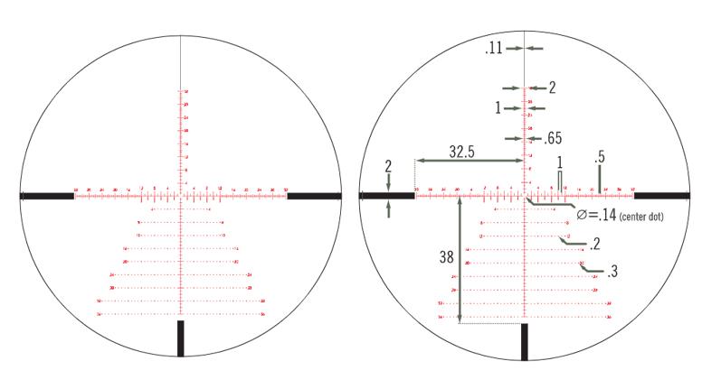 Visor Vortex retícula EBR-7C MOA