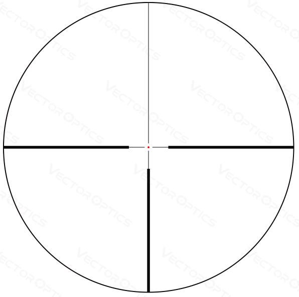 Visor vector optics continental 1-6x24 con retícula G4 Hunting