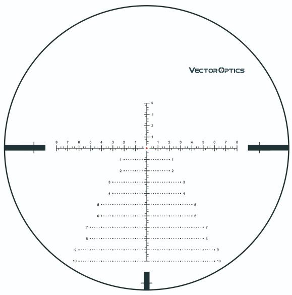 visor tactico vector optics continental 3-18x50