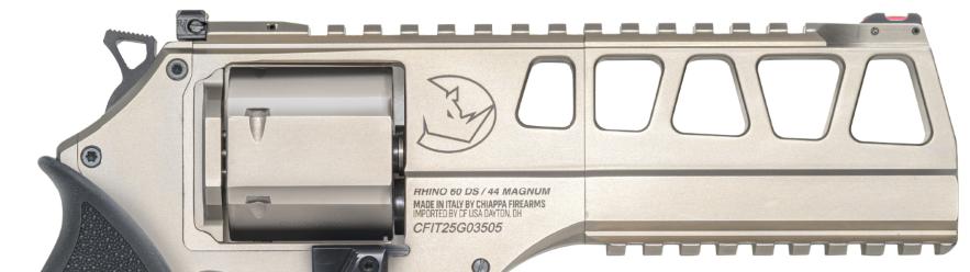 sistema de miras Chiappa Rhino Niquel