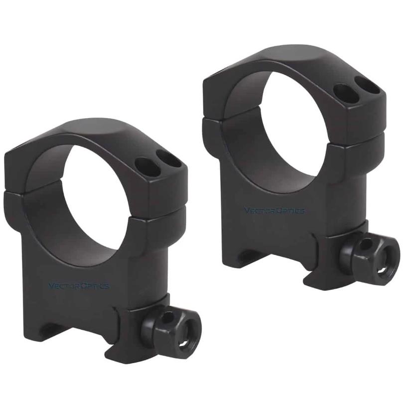 visor vector optics continental 1.5-9x42 con anillas incluidas