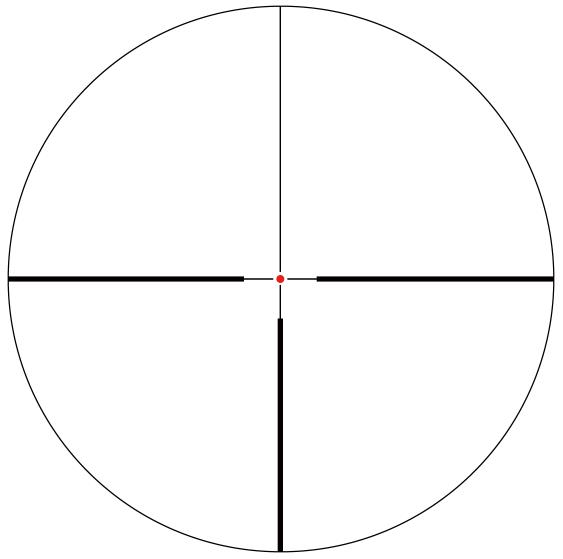 Reticula de caza Vector Optics continental 1-8x24