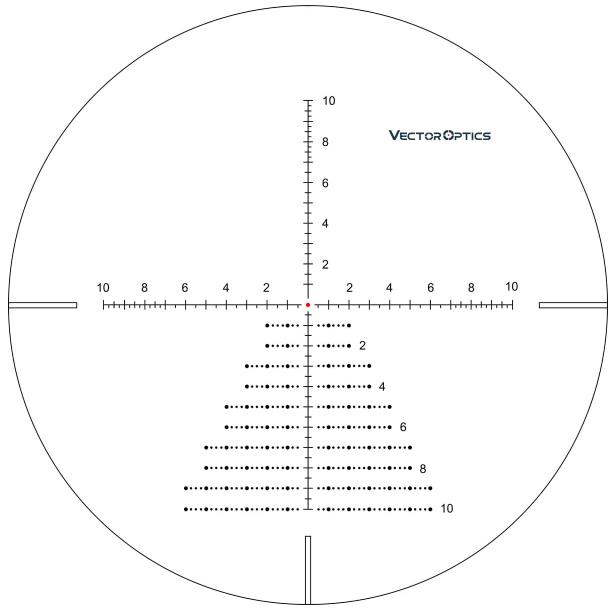 reticula visor vector optics continental 3-18x50 tactical lock